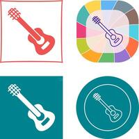 diseño de icono de guitarra vector