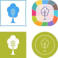 diseño de icono de árbol vector