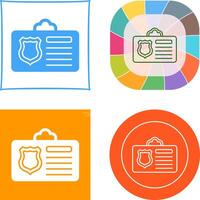 Id Card Icon vector
