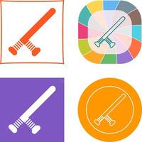 Baton Icon Design vector