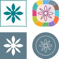 Flower Icon Design vector