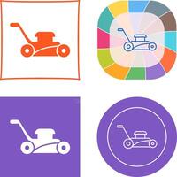 Lawn Mower Icon vector