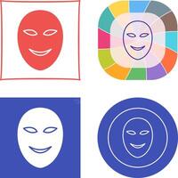 Ancient Face Mask Icon vector