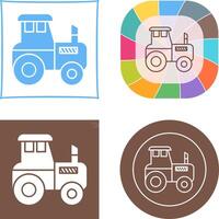 Tractor Icon Design vector