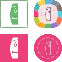 Shampoo Icon Design vector