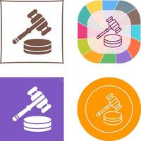 Law Icon Design vector