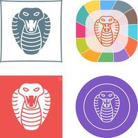 Snake Icon Design vector