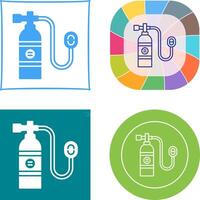 Oxygen Tank Icon vector