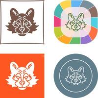 Raccoon Icon Design vector