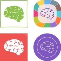 diseño de icono de cerebro vector