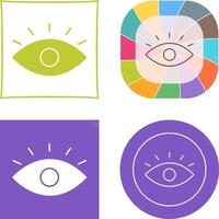 Eye Icon Design vector