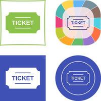 Tickets Icon Design vector