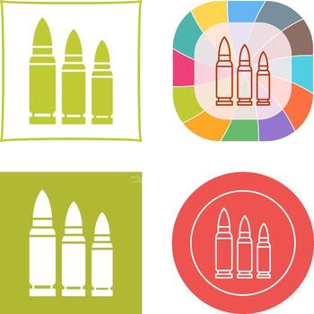 Bullets Icon Design vector