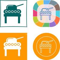 Tank Exhibit Icon vector