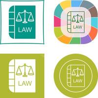 Law and Order Icon vector