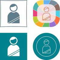Member Icon Design vector