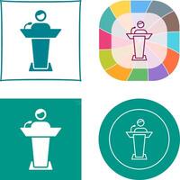 Elected Candidate Icon vector