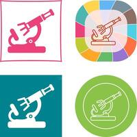 Microscope Icon Design vector