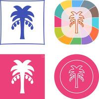 Coconut trees Icon vector