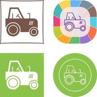 Tractor Icon Design vector