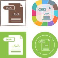 Java icono diseño vector