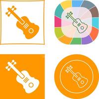 violín icono diseño vector