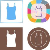 Ladies Vest Icon vector