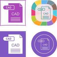 CAD Icon Design vector