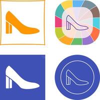 Heels Icon Design vector