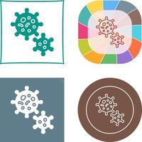 Virus Icon Design vector