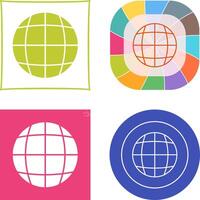 Globe Icon Design vector