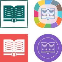 Book Icon Design vector