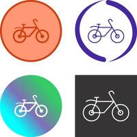 diseño de icono de bicicleta vector