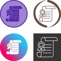 Legal Paper Icon Design vector