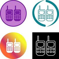 Walkie Talkie Icon Design vector