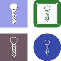 Tie Icon Design vector