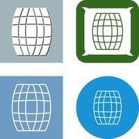 Barrel Icon Design vector