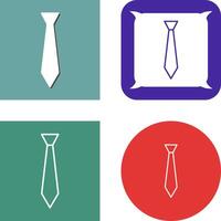 Tie Icon Design vector