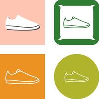 casual Zapatos icono diseño vector