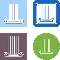 Column Icon Design vector