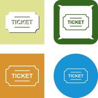 Tickets Icon Design vector