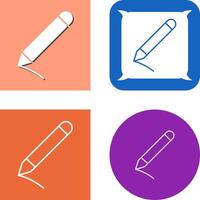 Pencil Icon Design vector