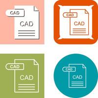 CAD Icon Design vector