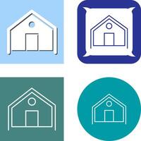 Tent Icon Design vector