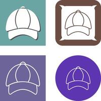 P Cap Icon Design vector