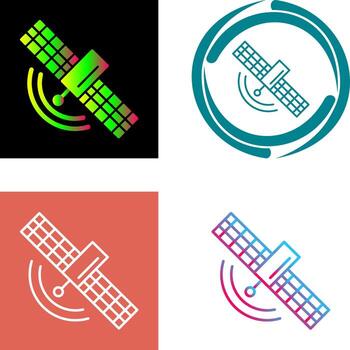 diseño de icono de satélite vector