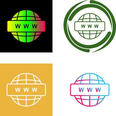 World Wide Web Icon Design