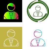 Man Icon Design vector