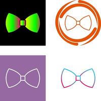 Bow Tie Icon Design vector