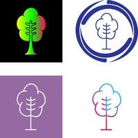 diseño de icono de árbol vector